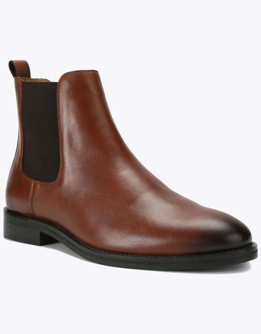 KG Kurt Geiger Duke chelsea boots in tan, 2 of 4