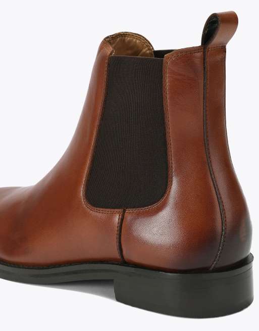 KG Kurt Geiger Duke chelsea boots in tan, 3 of 4