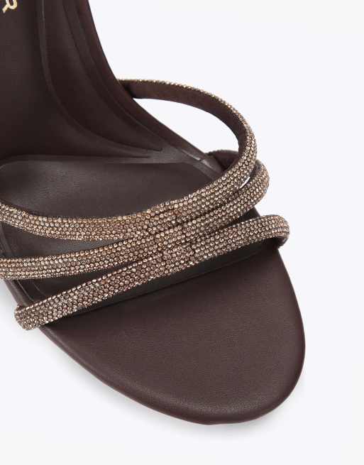 KG Kurt Geiger Fancy heeled sandals in brown, 3 of 4