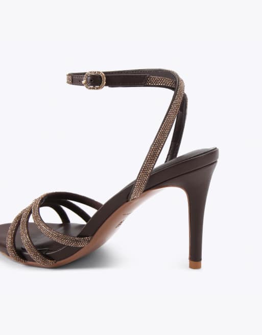 KG Kurt Geiger Fancy heeled sandals in brown, 4 of 4