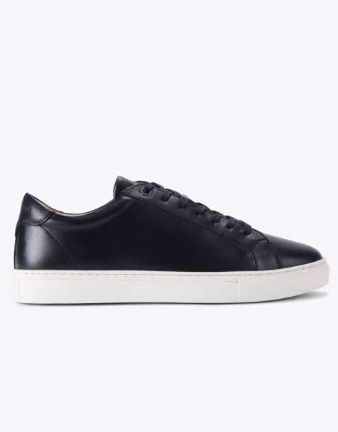 KG Kurt Geiger Fire trainers in navy - view 1
