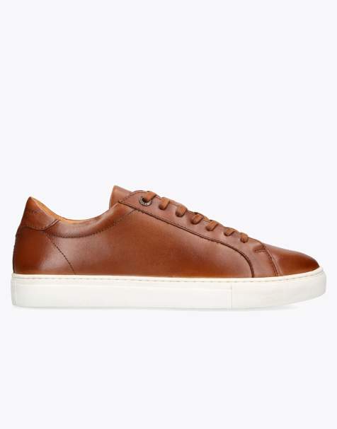 KG Kurt Geiger Fire trainers in tan - view 1