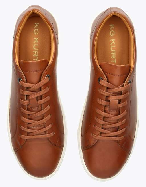 KG Kurt Geiger Fire trainers in tan, 2 of 4