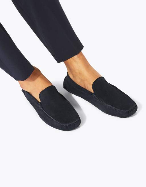 KG Kurt Geiger Floyd chelsea boots in navy, 3 of 4