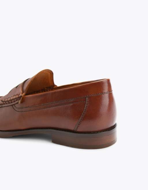 KG Kurt Geiger Francis loafers in tan, 3 of 3