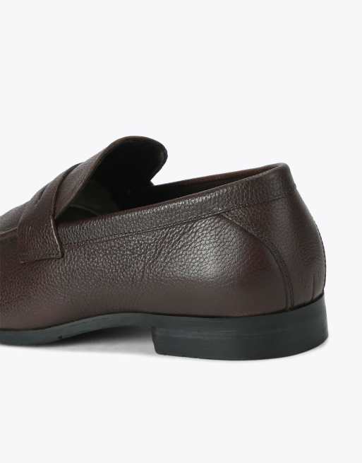 KG Kurt Geiger Freddy loafers in dark brown, 2 of 4