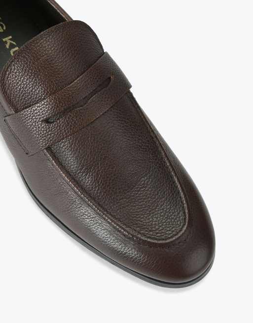 KG Kurt Geiger Freddy loafers in dark brown, 3 of 4