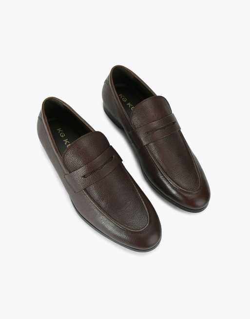 KG Kurt Geiger Freddy loafers in dark brown, 4 of 4