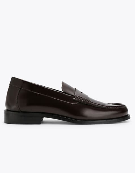 KG Kurt Geiger Gene loafers in wine - view 1