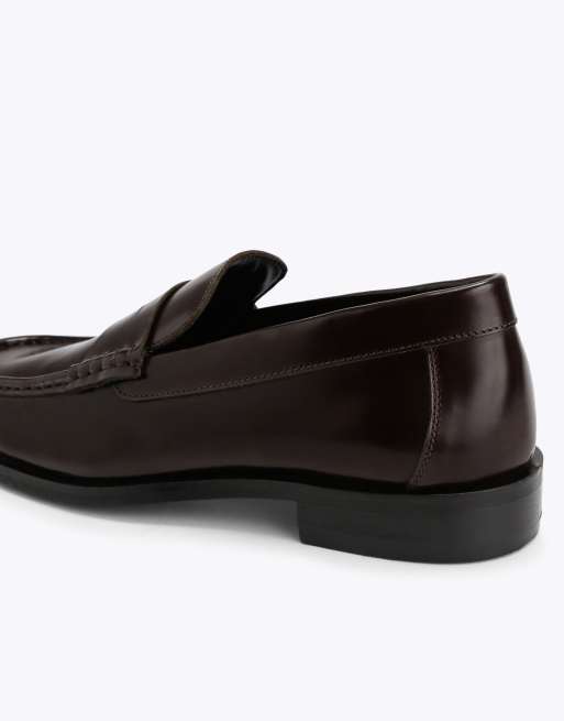 KG Kurt Geiger Gene loafers in wine, 3 of 4