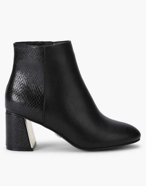 KG Kurt Geiger Hazel mid ankle boots in black combination - view 1