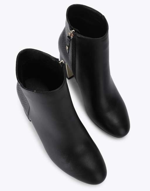 KG Kurt Geiger Hazel mid ankle boots in black combination, 2 of 4