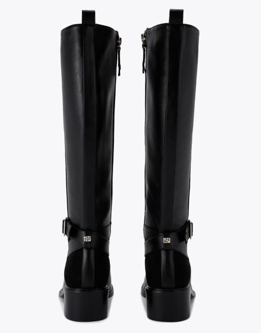 KG Kurt Geiger Helen high leg knee boots in black, 3 of 4