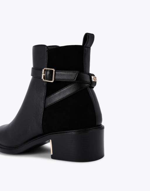 KG Kurt Geiger Helen low ankle boots in black, 4 of 4