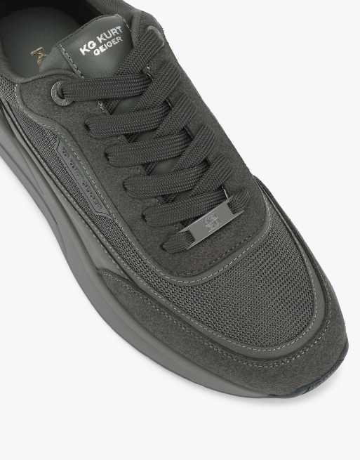 KG Kurt Geiger Jackson trainers in grey dark combination, 4 of 4