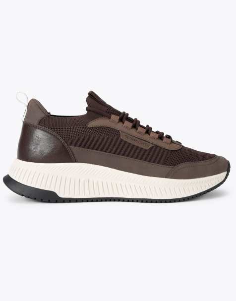 KG Kurt Geiger Jasper trainers in brown - view 1