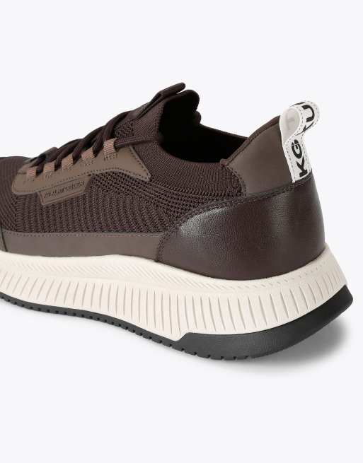 KG Kurt Geiger Jasper trainers in brown, 3 of 4