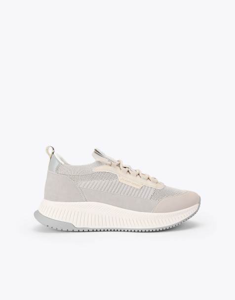 KG Kurt Geiger Jasper trainers in grey light - view 1