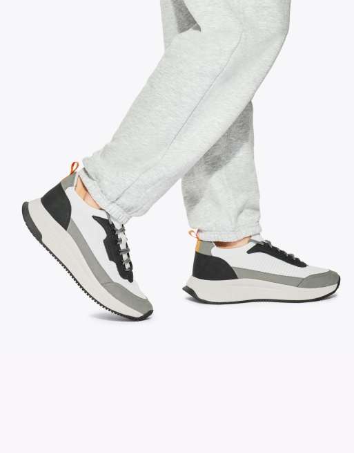 KG Kurt Geiger Jasper trainers in white comb, 4 of 4
