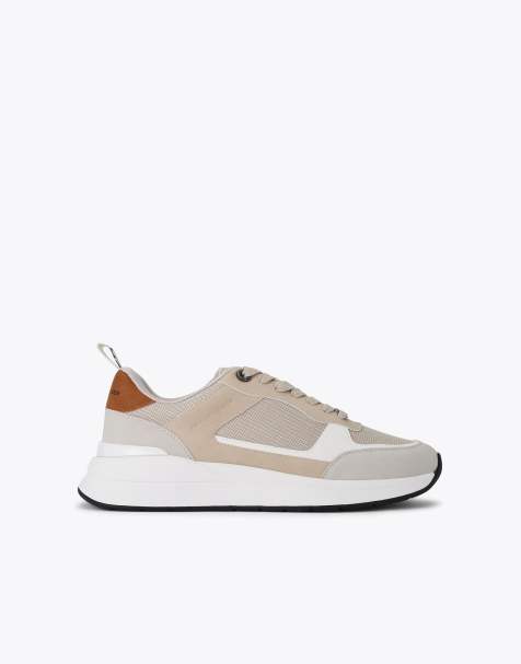 KG Kurt Geiger Jesse trainers in beige combination - view 1