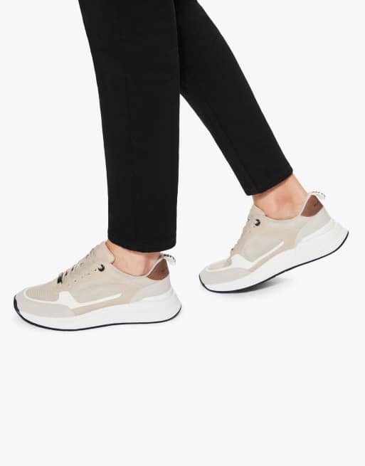 KG Kurt Geiger Jesse trainers in beige combination, 4 of 4