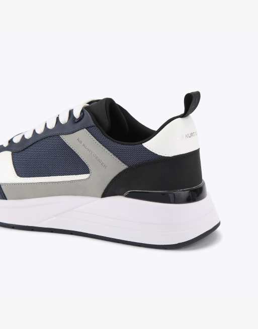 KG Kurt Geiger Jesse trainers in blue dark combination, 3 of 4