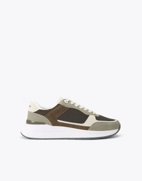 KG Kurt Geiger Jesse trainers in brown - view 1