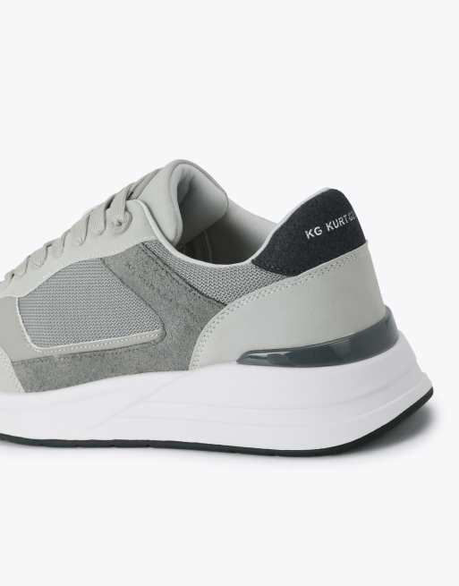 KG Kurt Geiger Jesse trainers in grey mid, 3 of 4