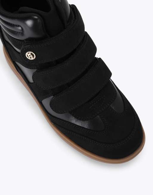 KG Kurt Geiger Karmen trainers in black, 4 of 4