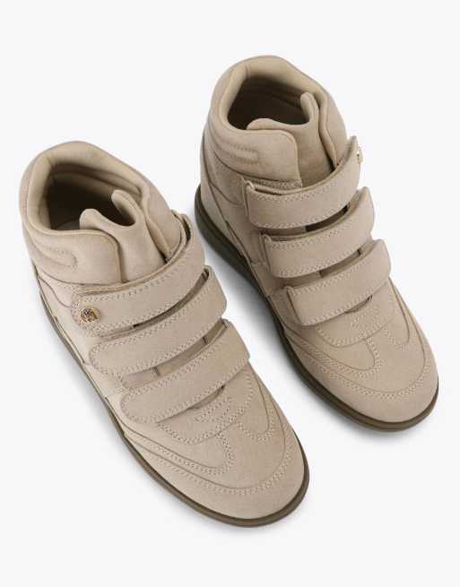 KG Kurt Geiger Karmen trainers in taupe, 2 of 4
