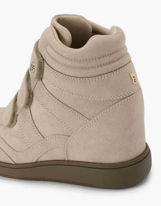 KG Kurt Geiger Karmen trainers in taupe, 3 of 4