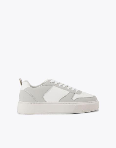 KG Kurt Geiger Kinsley b ball trainers in white - view 1