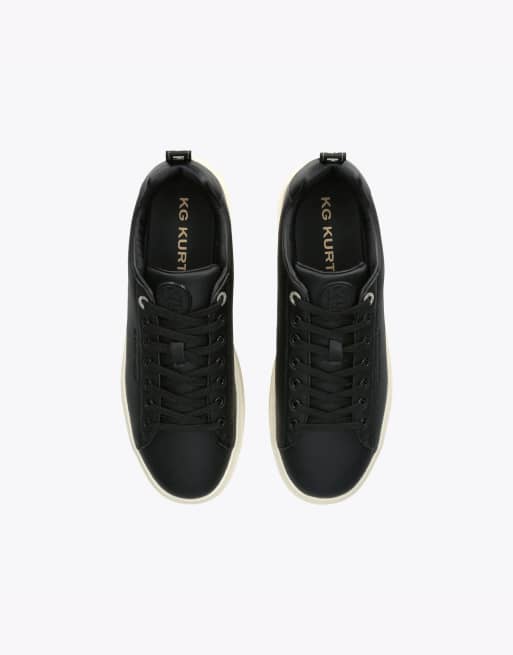 KG Kurt Geiger Kinsley trainers in black, 2 of 4