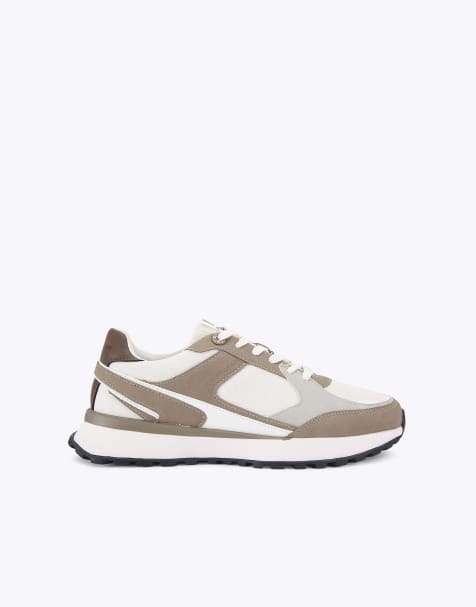 KG Kurt Geiger Kyle trainers in beige combination - view 1