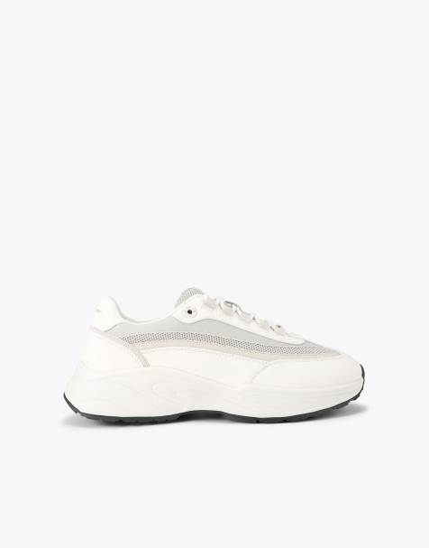 KG Kurt Geiger Leo trainers in beige - view 1