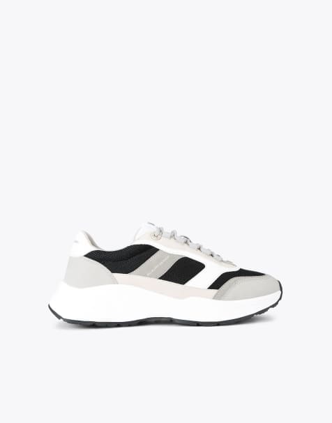 KG Kurt Geiger Leon trainers in grey dark combination - view 1