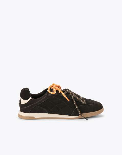 KG Kurt Geiger Levon trainers in brown suede - view 1