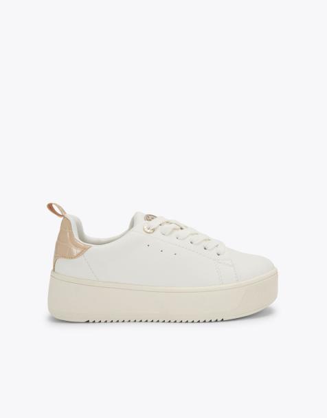 KG Kurt Geiger Lighter lace up trainers in pale pink - view 1