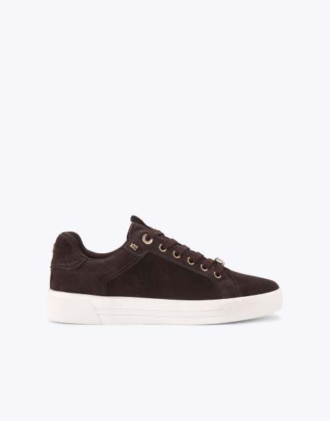 KG Kurt Geiger Lillian2 trainers in brown - view 1