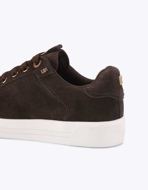 KG Kurt Geiger Lillian2 trainers in brown, 3 of 4
