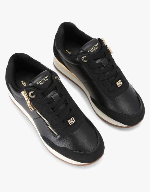 KG Kurt Geiger Lina2 trainers in black, 2 of 4