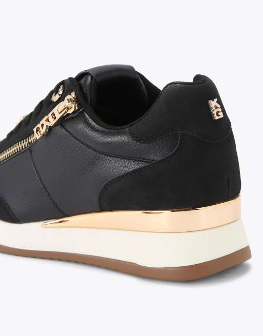 KG Kurt Geiger Lina2 trainers in black, 3 of 4