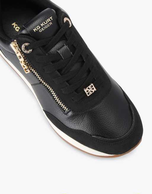 KG Kurt Geiger Lina2 trainers in black, 4 of 4