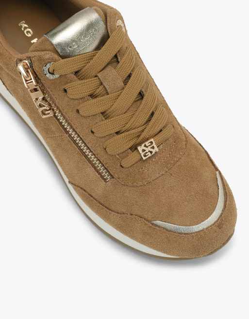 KG Kurt Geiger Lina2 trainers in taupe, 4 of 4