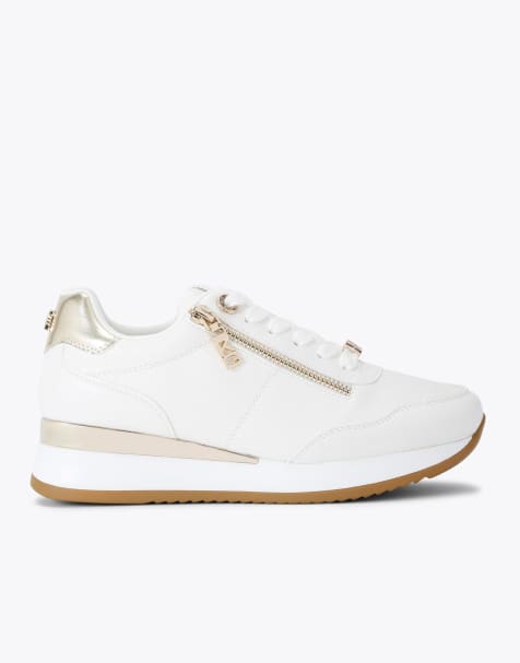 KG Kurt Geiger Lina2 trainers in white - view 1