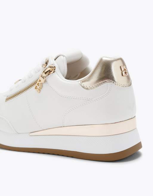 KG Kurt Geiger Lina2 trainers in white, 3 of 4