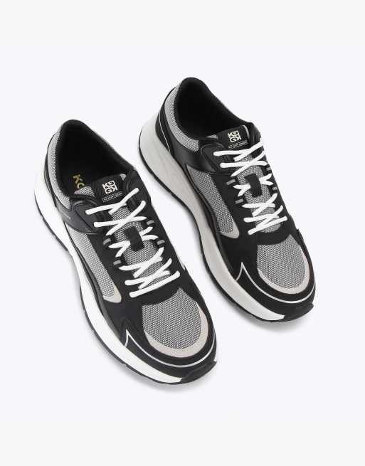 KG Kurt Geiger Lloyd trainers in black combination, 2 of 4