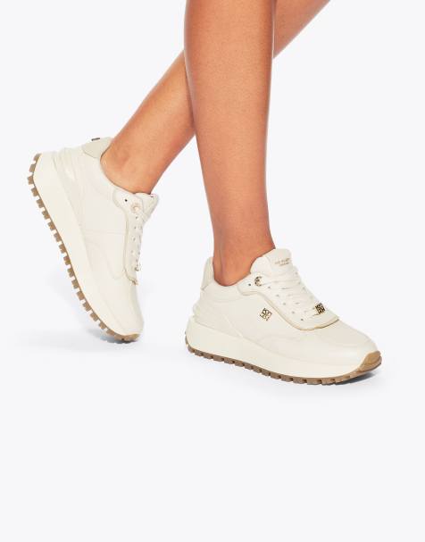 KG Kurt Geiger Louisa2 trainers in cream - view 1