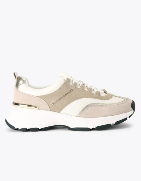 KG Kurt Geiger Lush trainers in beige combination - view 1