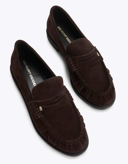 KG Kurt Geiger Mila flat shoes in brown, 2 of 4